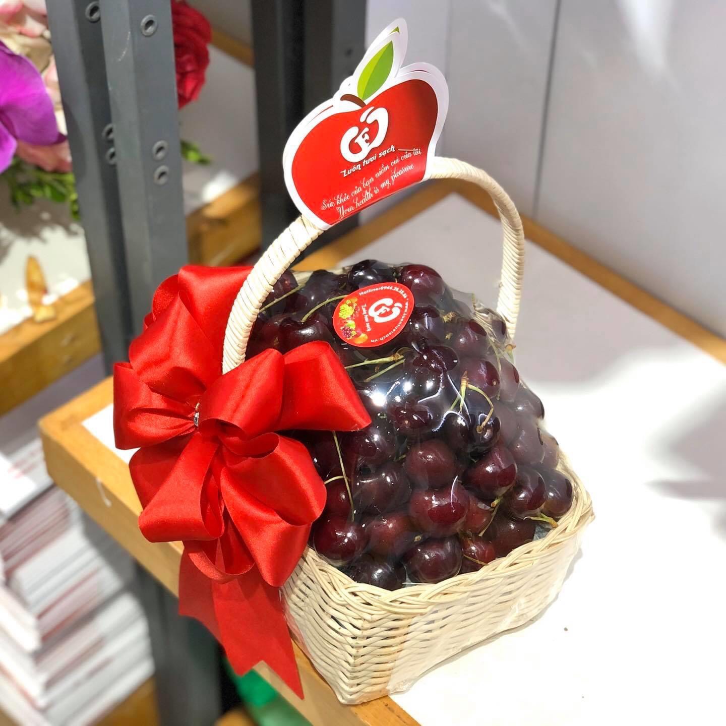 Giỏ Cherry đỏ Canada size 10